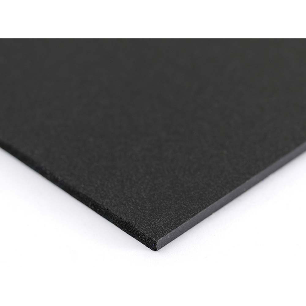 Plastazote Black Sheet - 1000 x 500 x 3mm