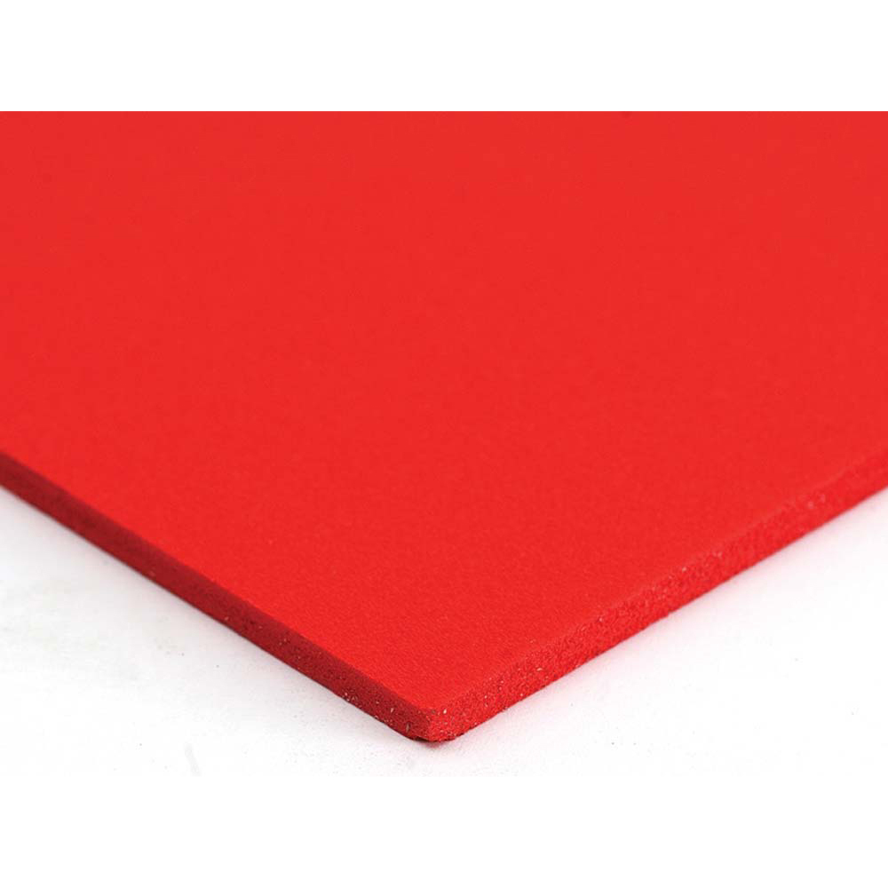 Plastazote Red Sheet - 1000 x 500 x 3mm
