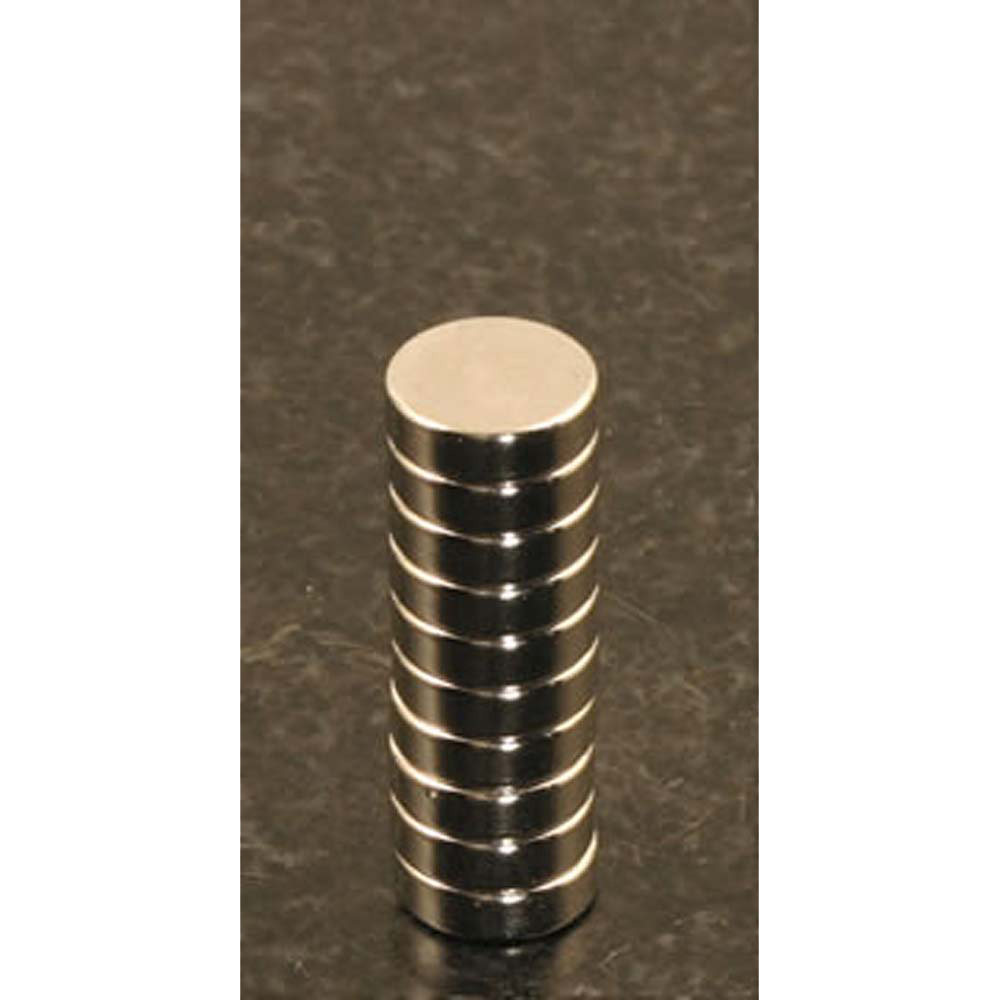 Rare Earth Magnets - 10 x 3mm (Pack of 10)