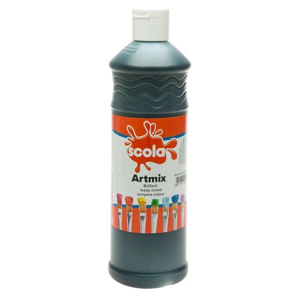 Ready Mixed Poster Paint Black - 600ml