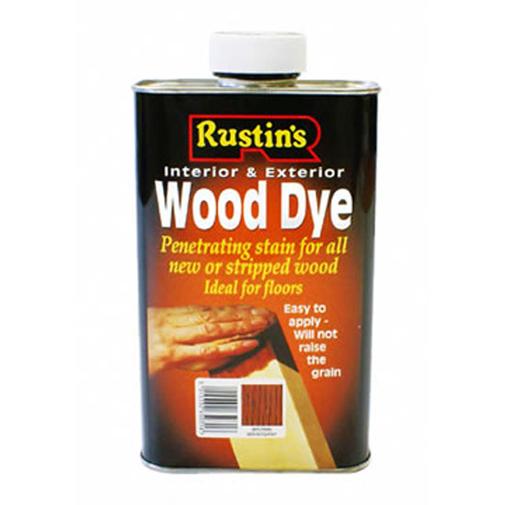 Rustins Wood Dye 1 Litre - Brown Mahogany