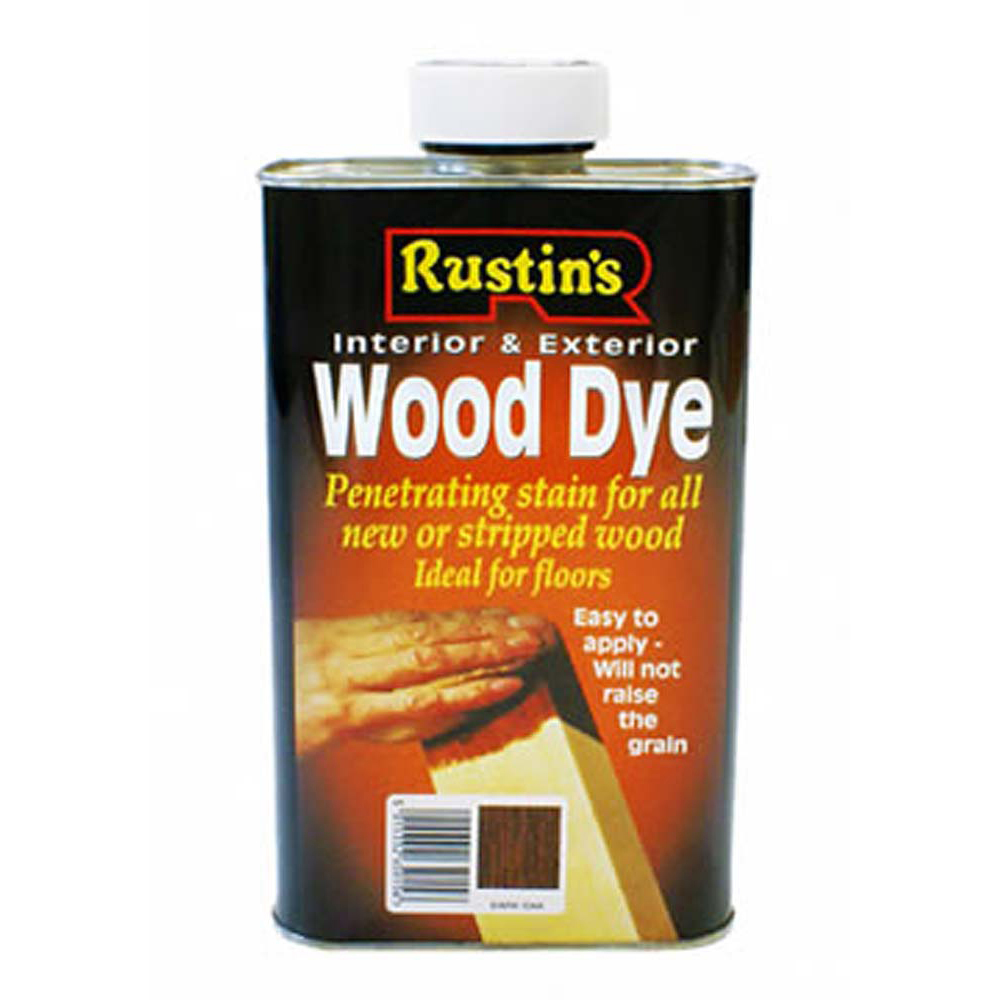 Rustins Wood Dye 1 Litre - Dark Oak