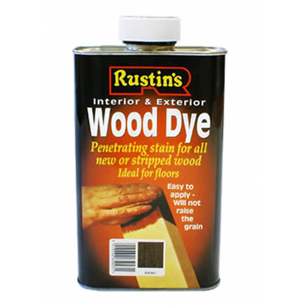 Rustins Wood Dye 1 Litre - Ebony