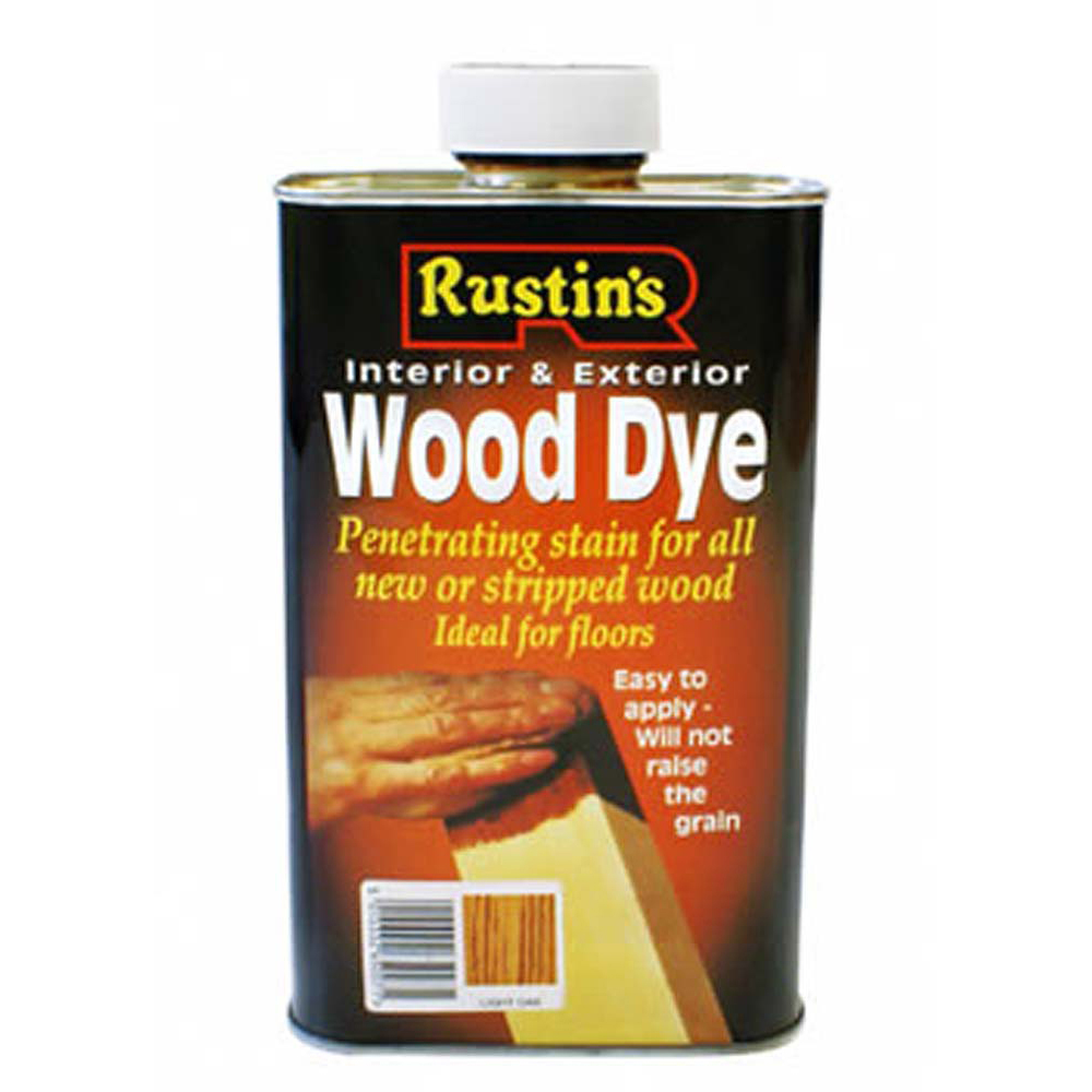 Rustins Wood Dye 1 Litre - Light Oak