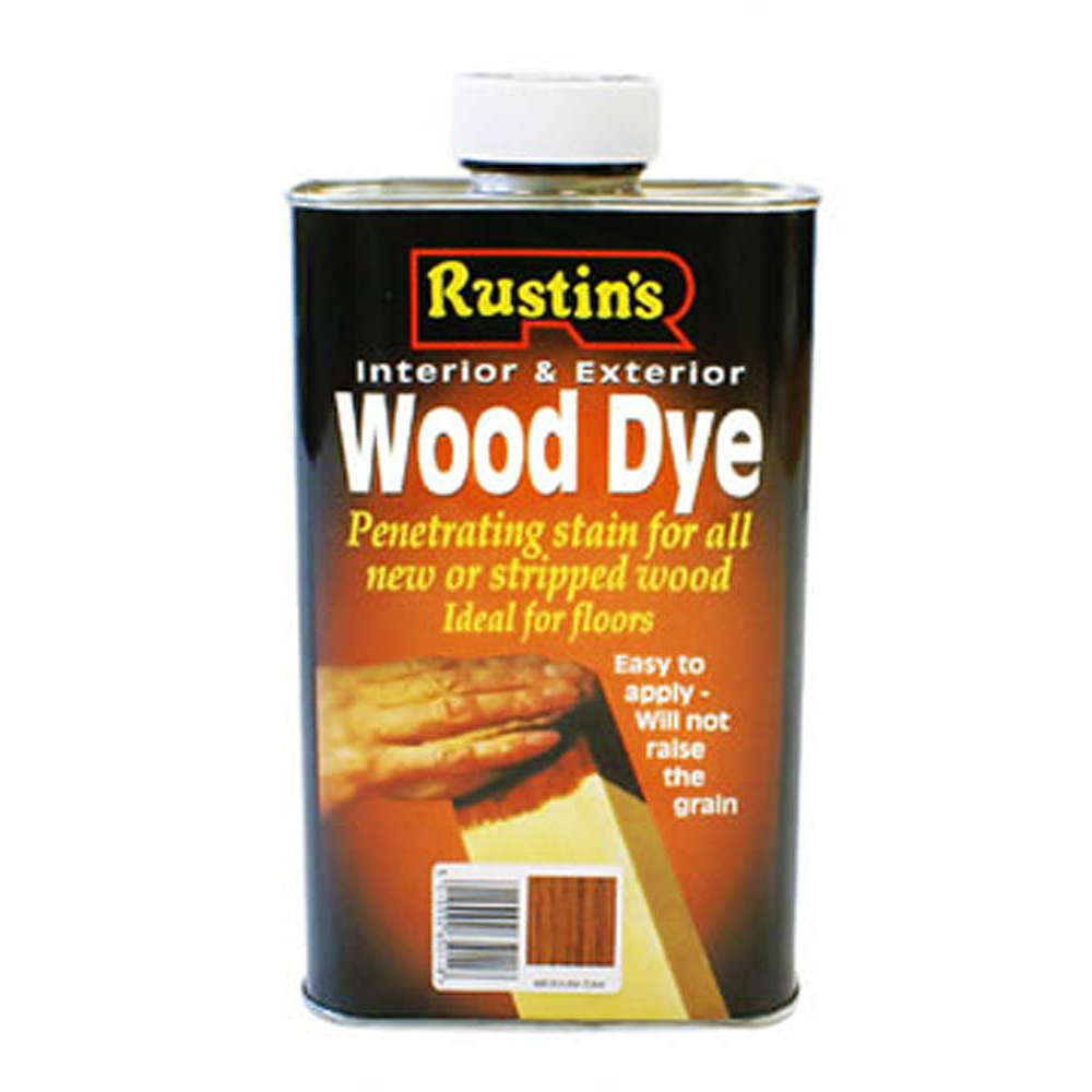 Rustins Wood Dye 1 Litre - Medium Oak