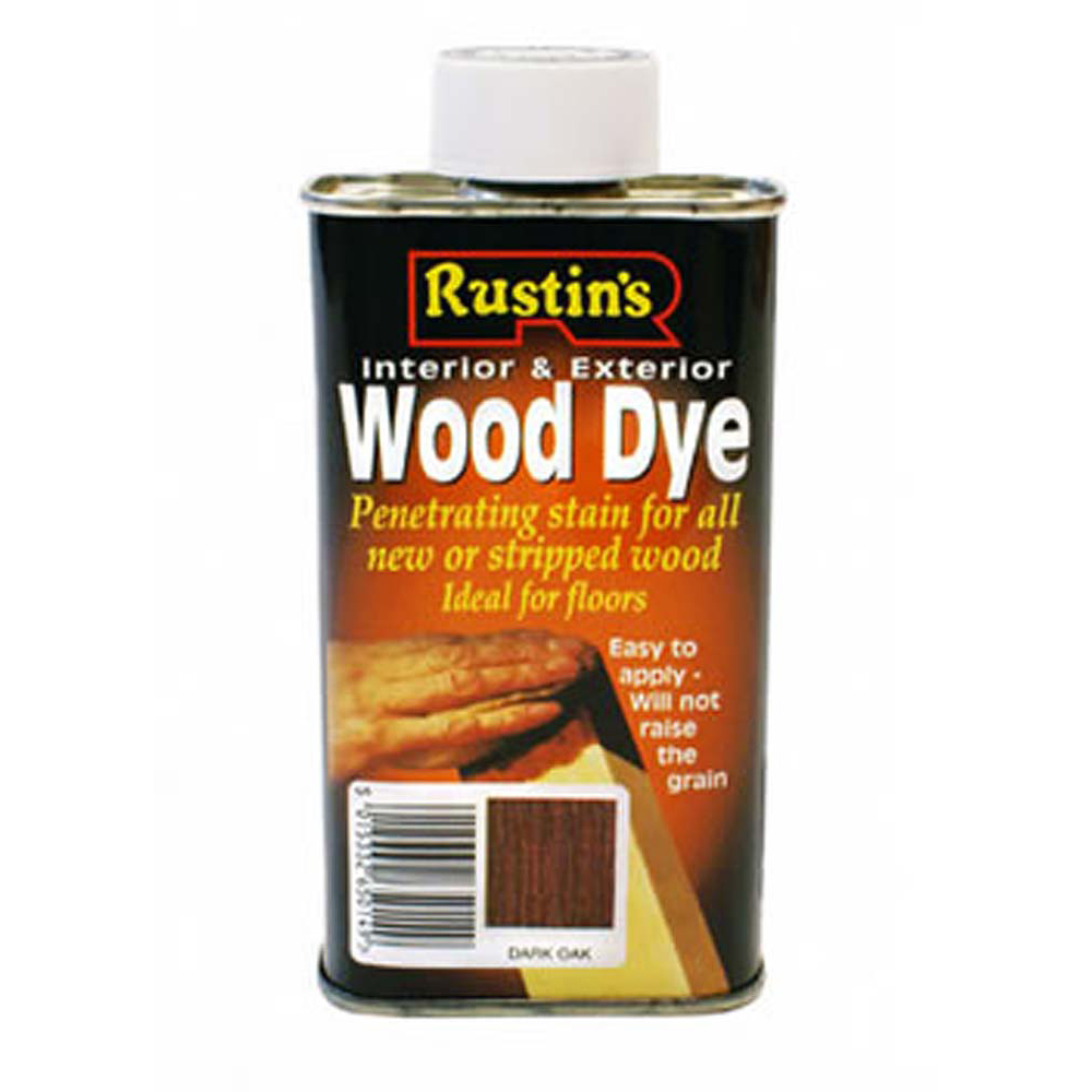 Rustins Wood Dye 250ml - Dark Oak