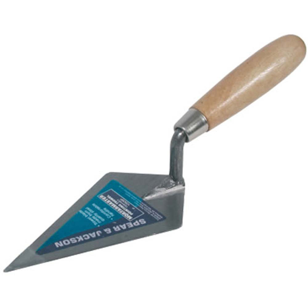 Spear & Jackson Pointing Trowel With Wooden Handle - 6