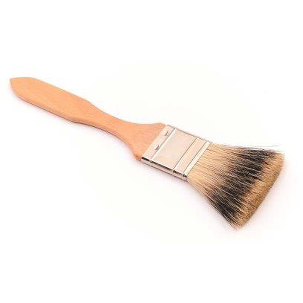 Flat Badger Hair Brush - Thin 2