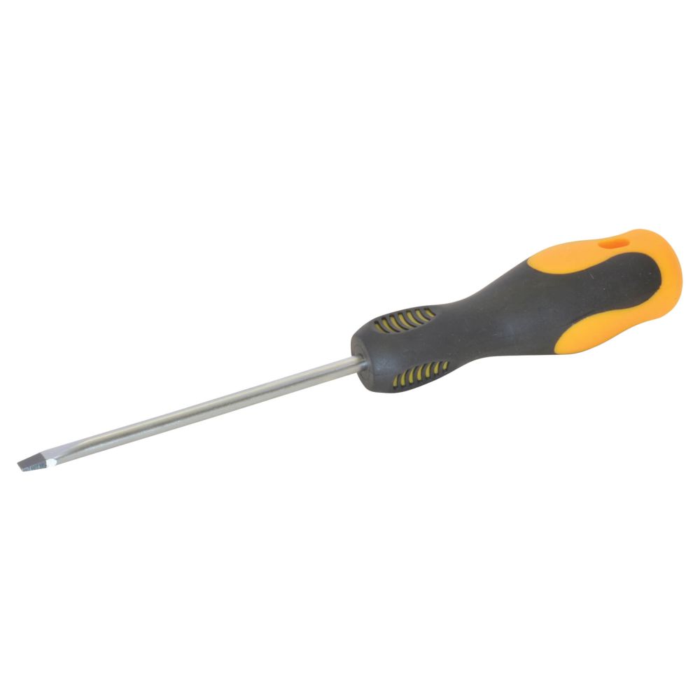 Softgrip Screwdriver - Slotted 3 x 75mm