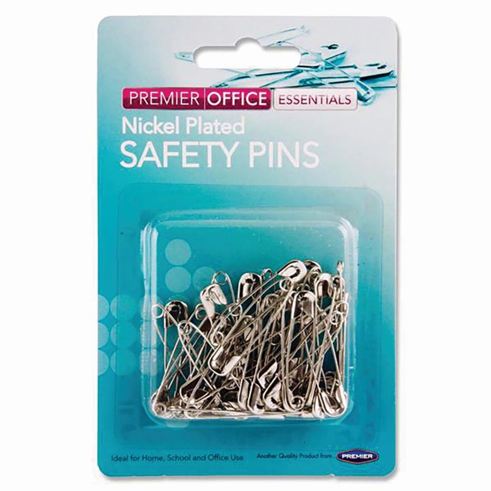 Safety Pins 36mm - Pack of 50