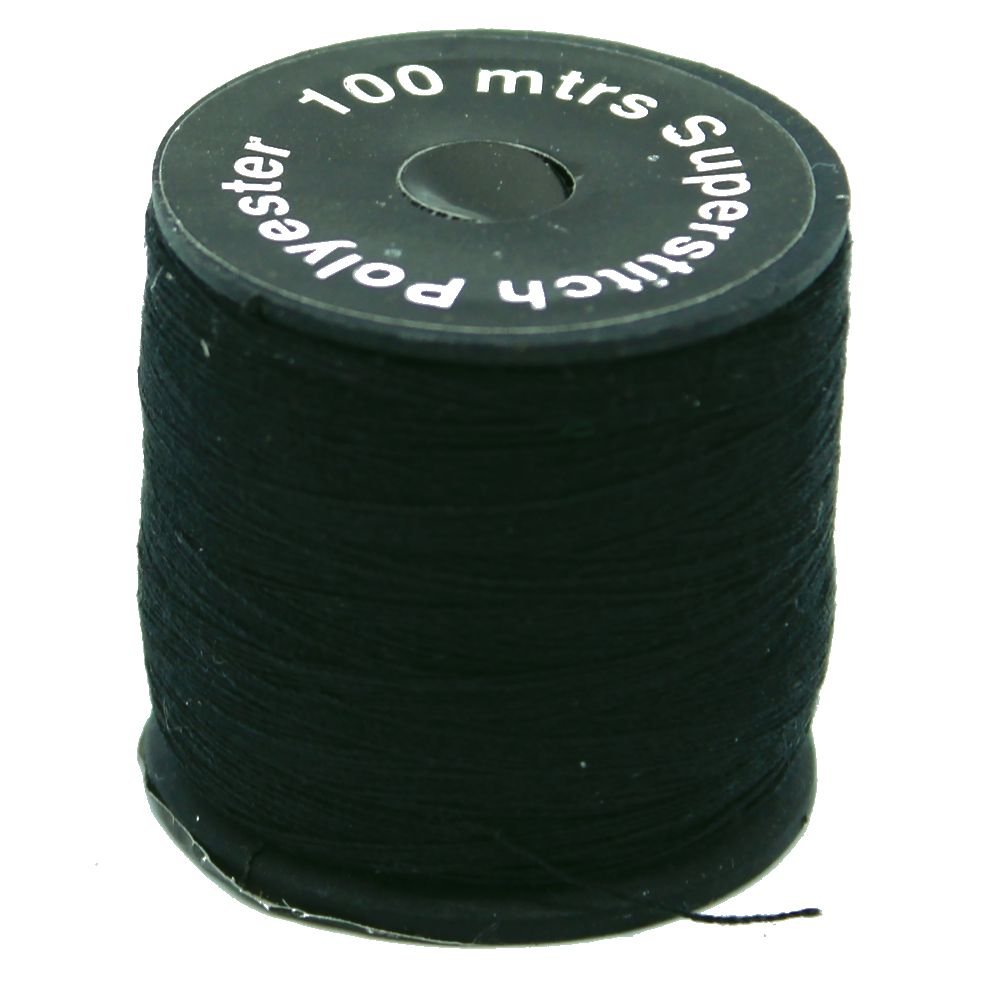 Polyester Thread Black - 100m