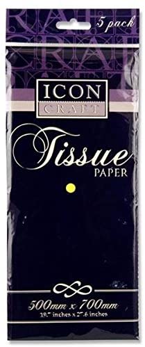 Tissue Paper Cream 500x700mm - Pack of 5