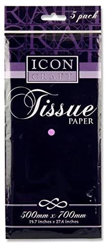 Tissue Paper Lilac 500x700mm - Pack of 5