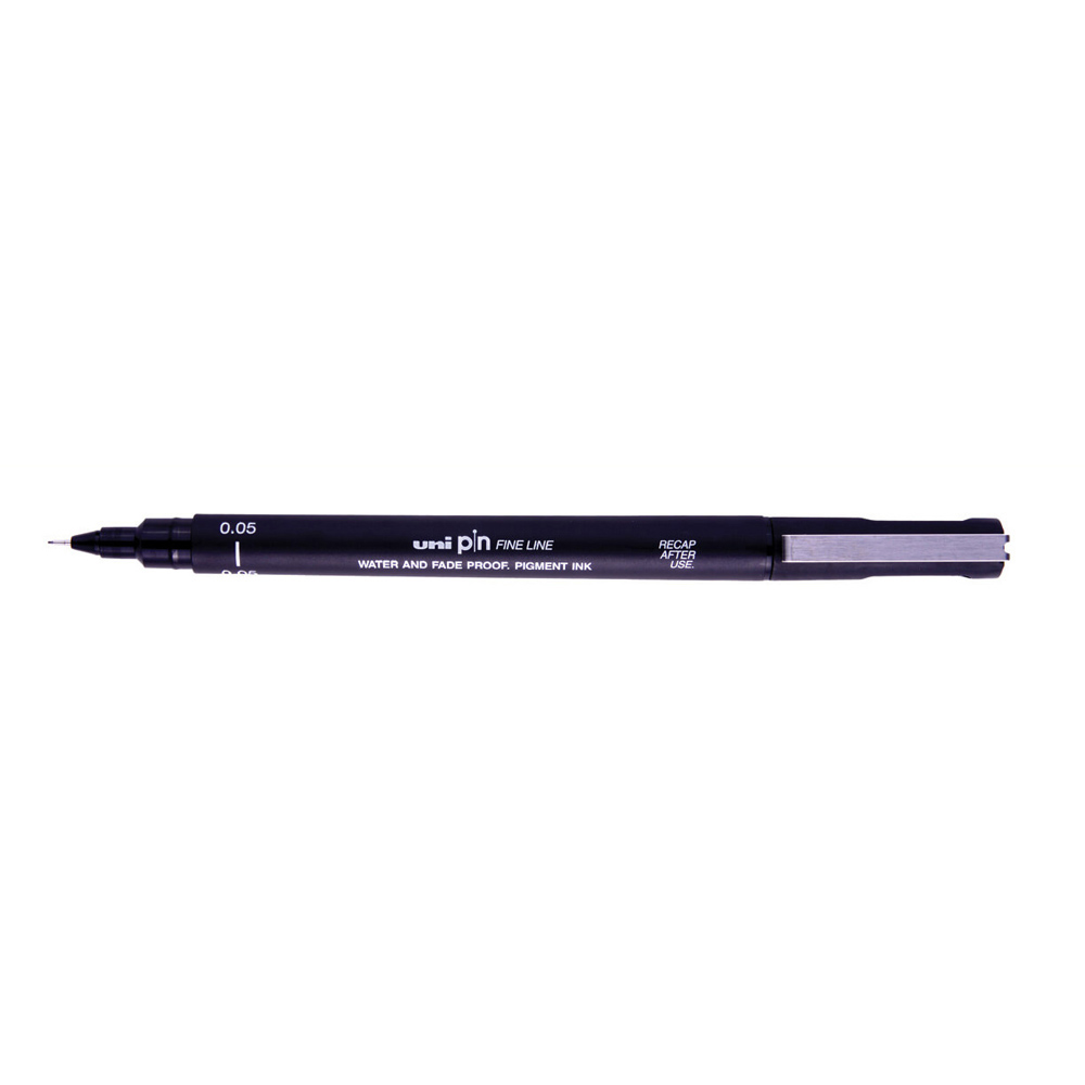 Uni Pin Drawing Pen 0.1mm - Black