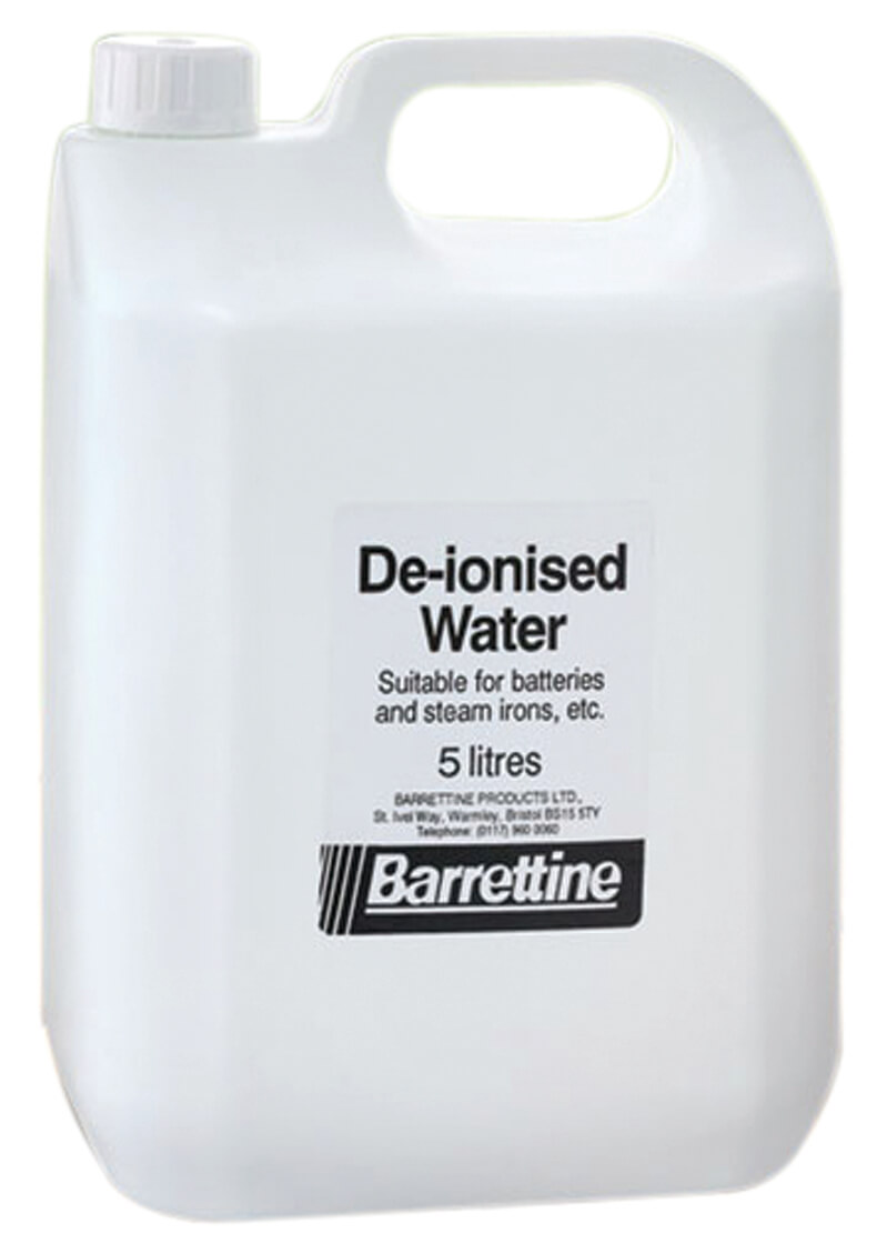 De-Ionised Water - 5 litre